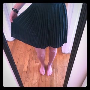 Dark green skirt